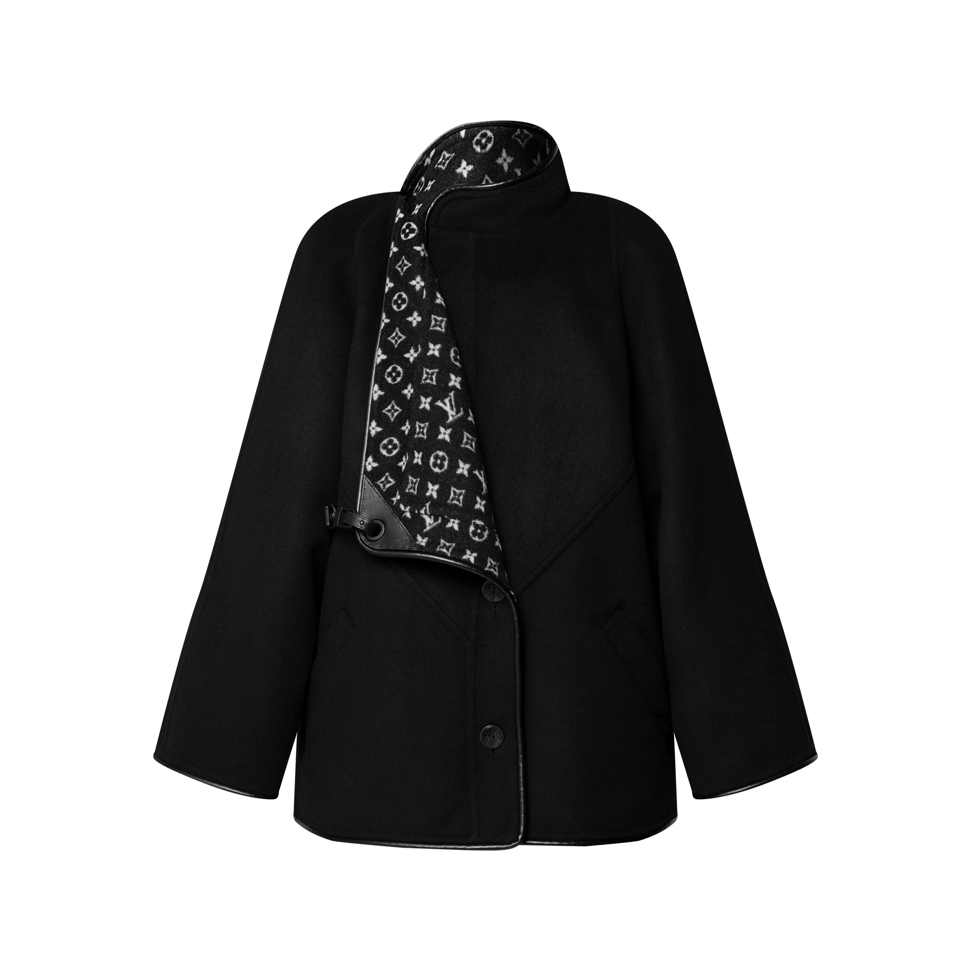 Double Face Clip Front Coat - Ready-to-Wear | LOUIS VUITTON